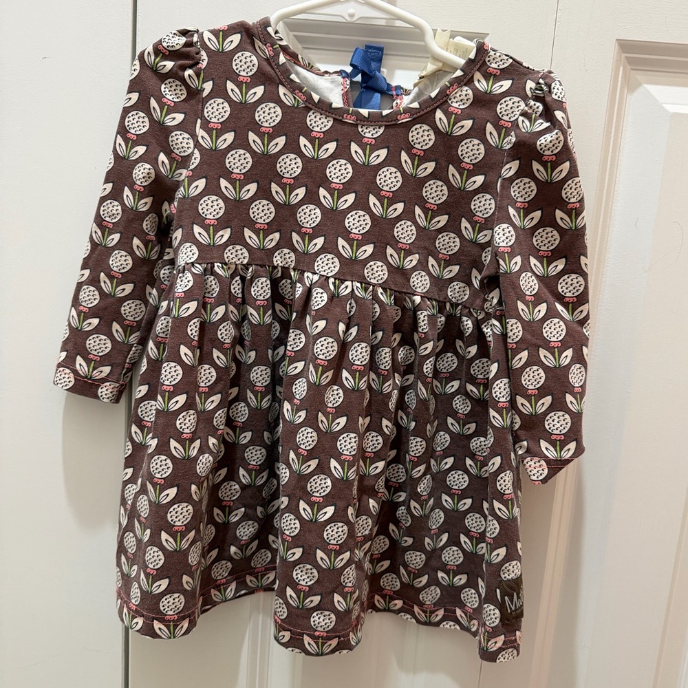 Matilda Jane Brown Floral Dress 12M